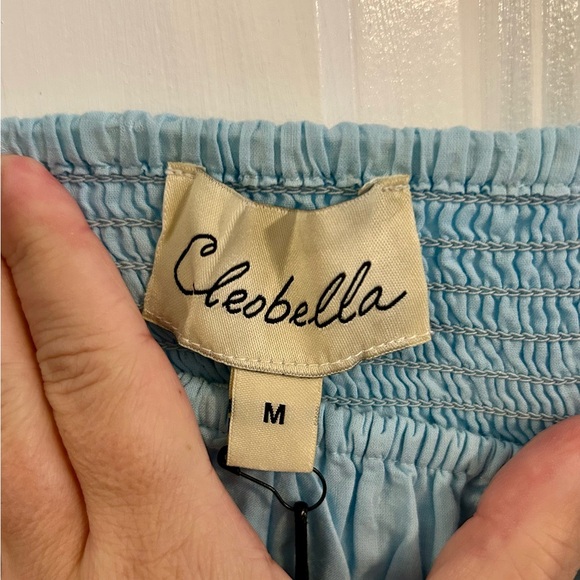 Cleobella Belinda Mini Dress NWT - floral embroidery - medium - Picture 2 of 5